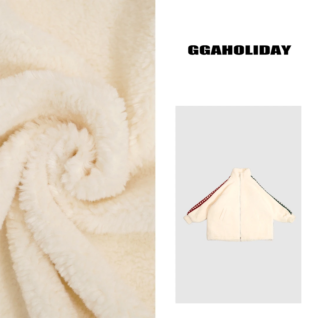 GGAHOLIDAY秋冬保暖中性百搭宽松均码短款外套144174