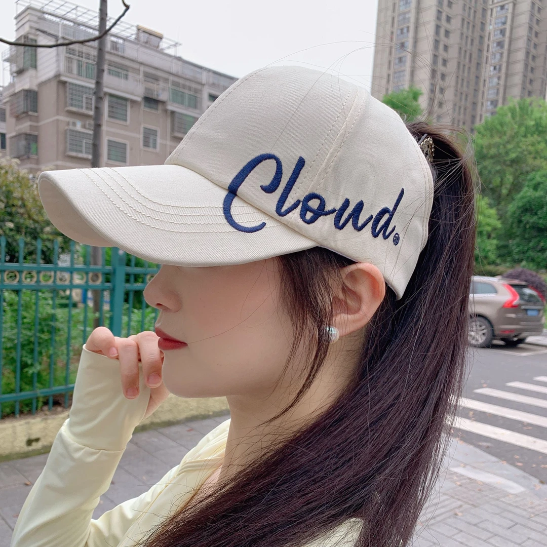 帽子百搭棒球帽夏季鸭舌帽遮阳帽韩版网红针织时尚户外休闲夏天