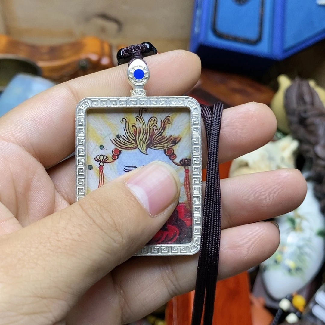 滴血莲花菩提吊坠