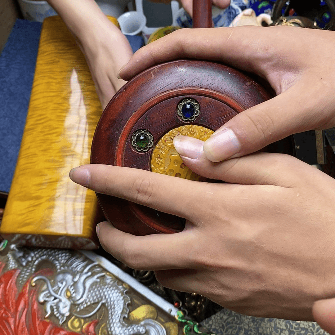 滴血莲花菩提吊坠