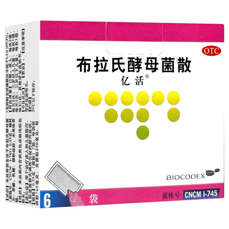 亿活 布拉氏酵母菌散0.25g*6袋