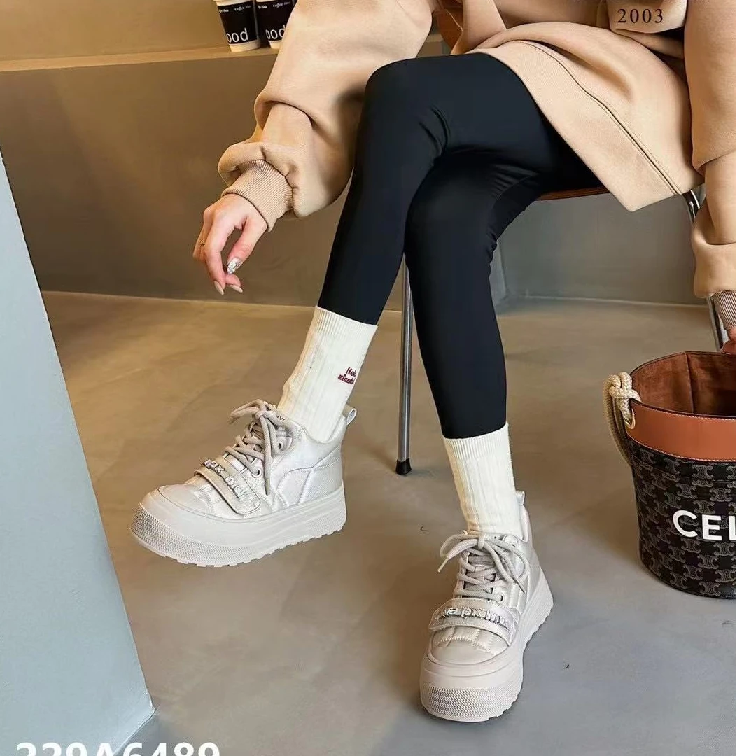 229a6489 真皮百搭款休闲 运动鞋高帮