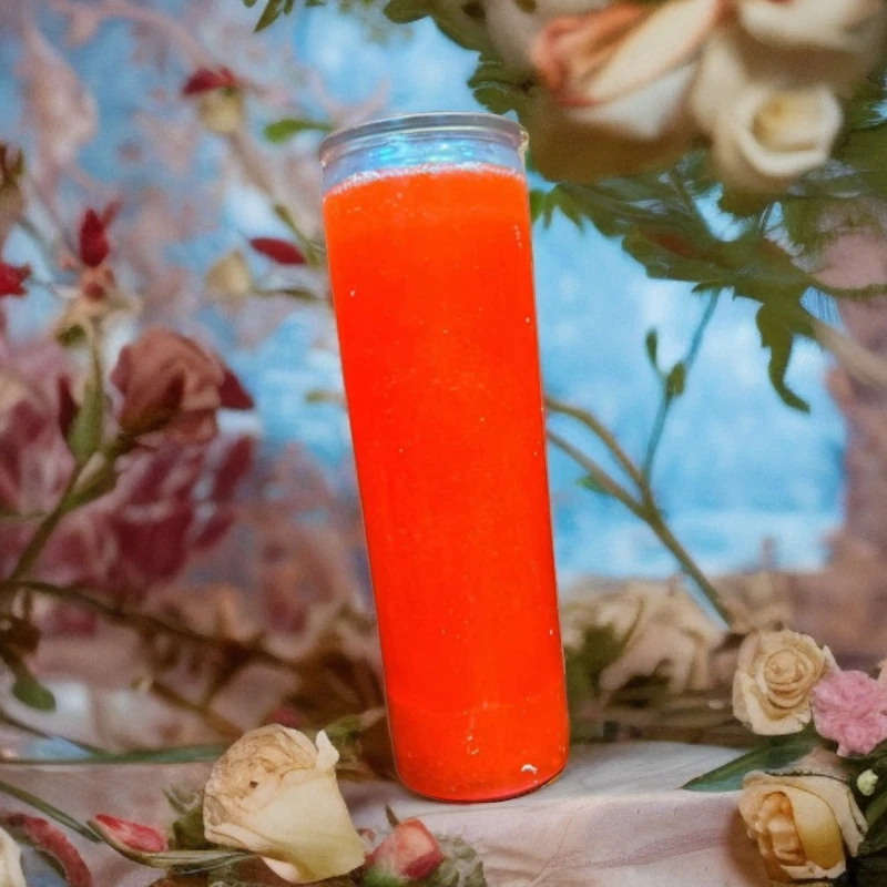 全红破破瓶子蜡烛