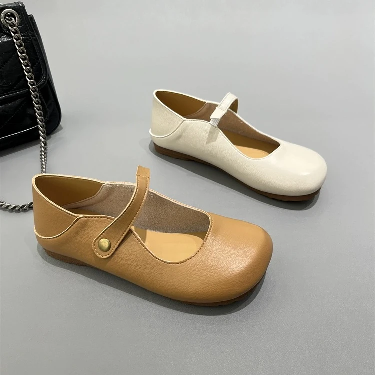 351-01百搭软底复古时尚百搭新款爆款潮流舒适春秋休闲玛丽珍单鞋