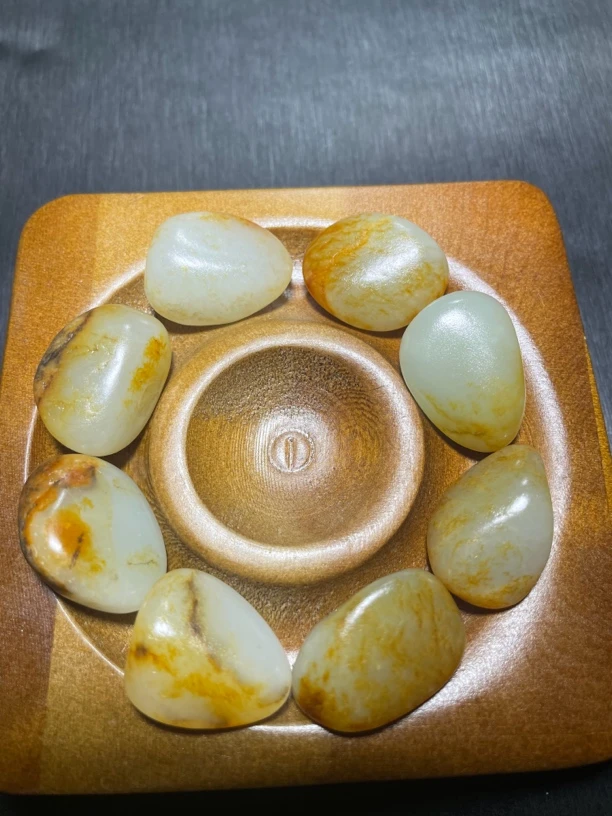 新疆和田玉原石手串60.8g