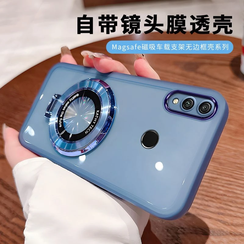 适用华为荣耀8X手机壳honor8x新款全包镜头膜防摔保护JSN-AL00a磁