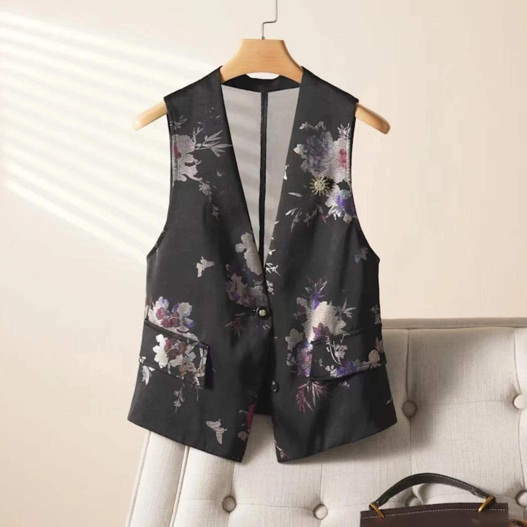 【唯衣魅】新款/时尚百搭气质显瘦修身马甲