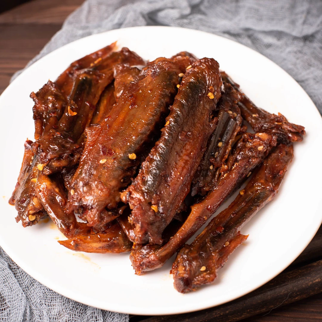 香辣味鸭翅湖南特产卤味鸭肉食品爆辣零食鸭翅中翅尖解馋休闲小吃