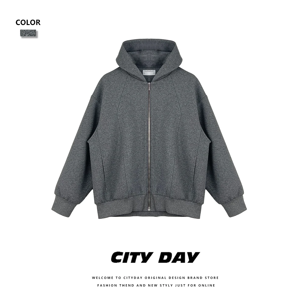 City Day 【潮灰私订】6581 银河男时尚百搭运动卫衣情侣可穿