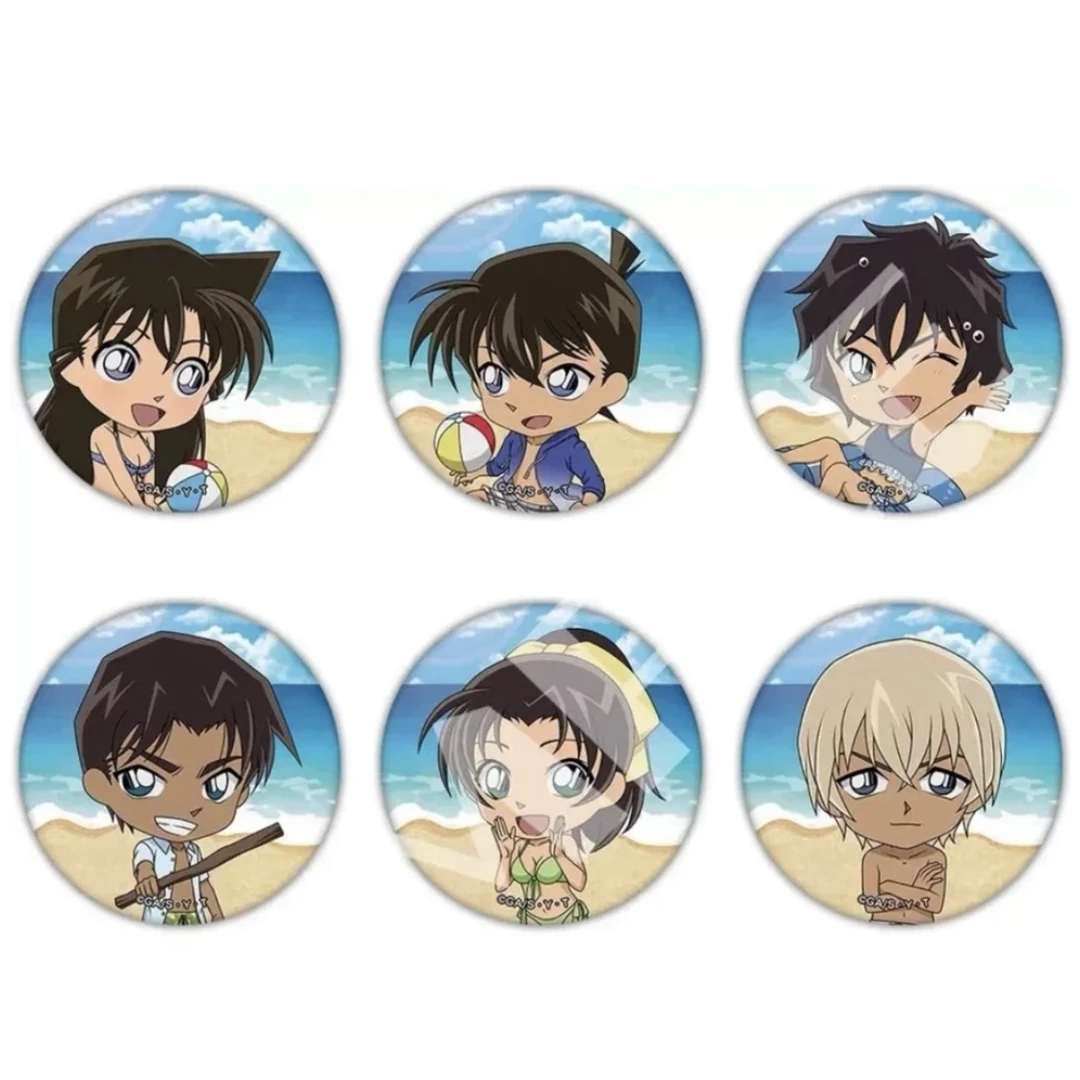 【拆包】日版名侦探柯南夏日泳装q吧唧(盲盒产品)动漫收藏