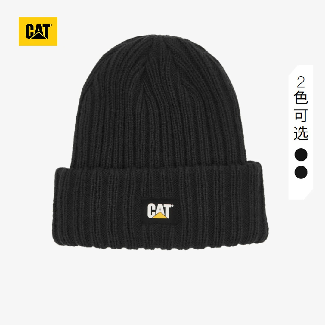 CAT卡特24秋冬新款男女同款针织帽基础款帽子时尚CN3BN014433