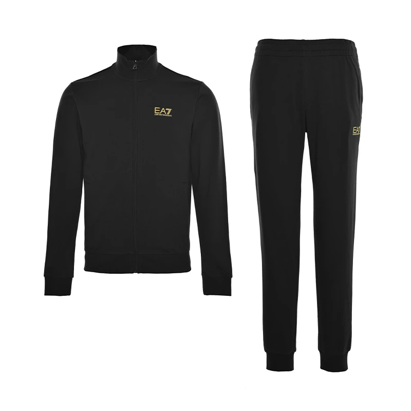 全新未使用 EMPORIO ARMANI EA7 阿玛尼男士时尚休闲立领运动套装