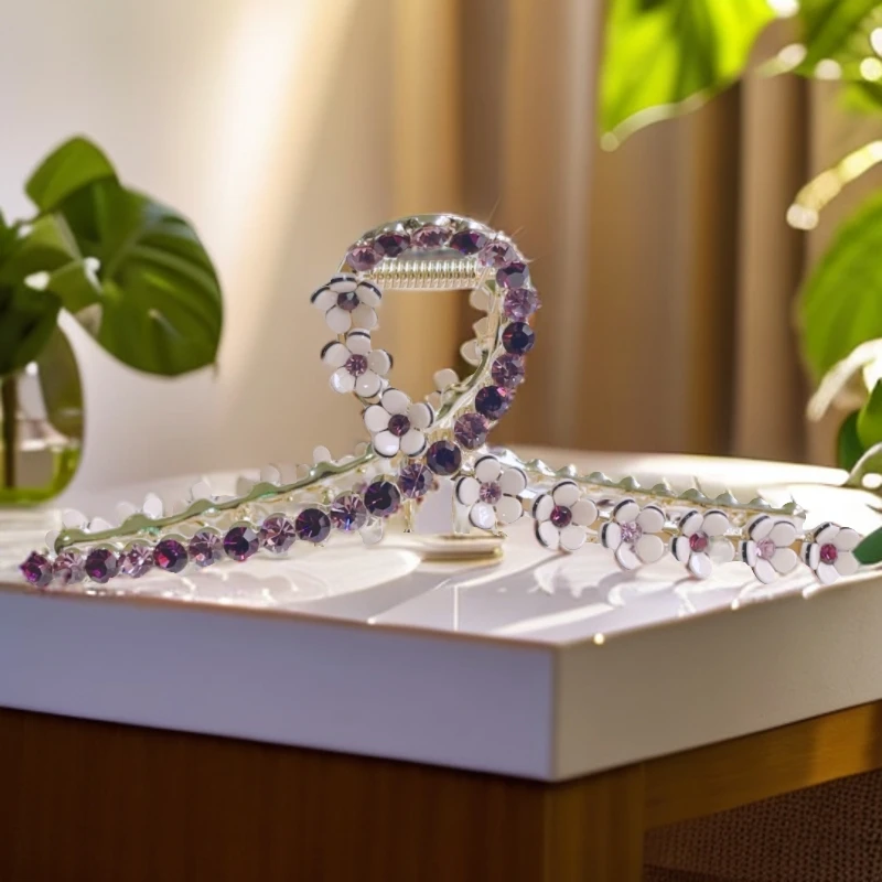 泛思抓夹发夹女后脑勺高端头饰发卡头发夹子鲨鱼夹大号高级感