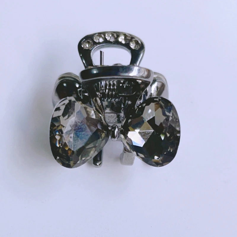 韩版迷你抓夹对夹刘海碎发公主头小抓夹奥钻超闪钻迷你刘海夹