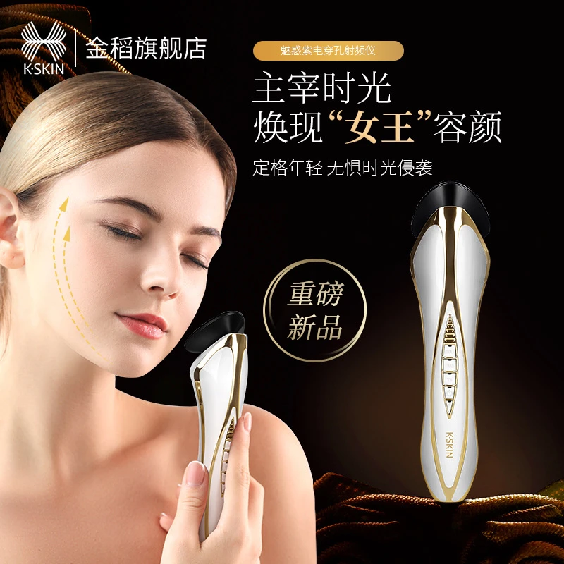 金稻美容仪家用美容仪提拉护理改善V脸部水肿淡化法令纹射频紧致