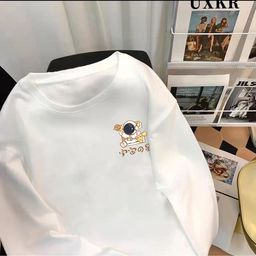 【D301-D500】长袖宽松版型男女童新款秋冬季长袖T恤中大童