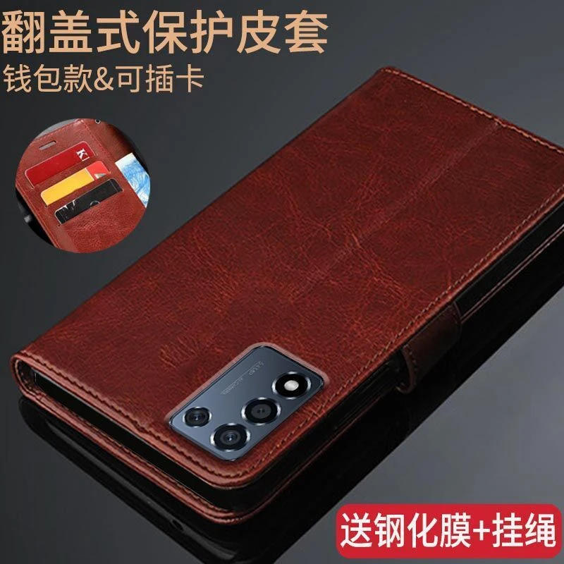OPPOk10活力版手机壳PERM10保护皮套翻盖式全包防摔软硅胶男女款