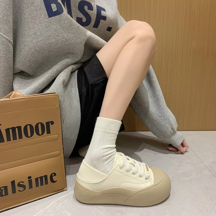休闲女鞋小白鞋网红平底单鞋