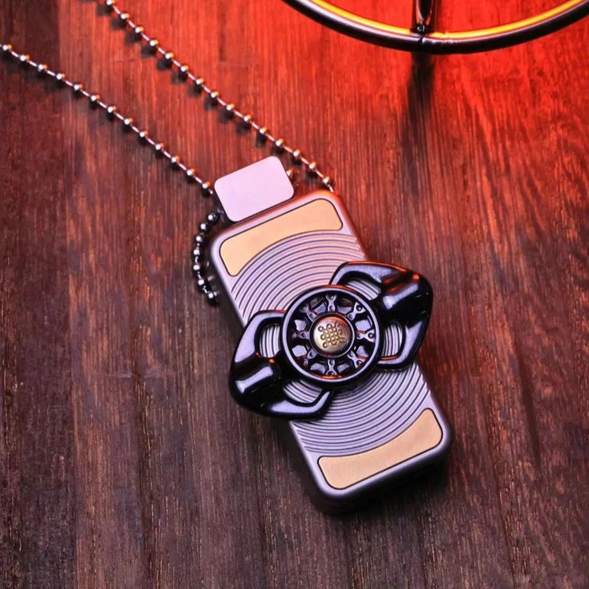 【虎头局】随身喜乐挂坠Yolo  赤马x剑锋联名降魔杵 黄财神推牌EDC