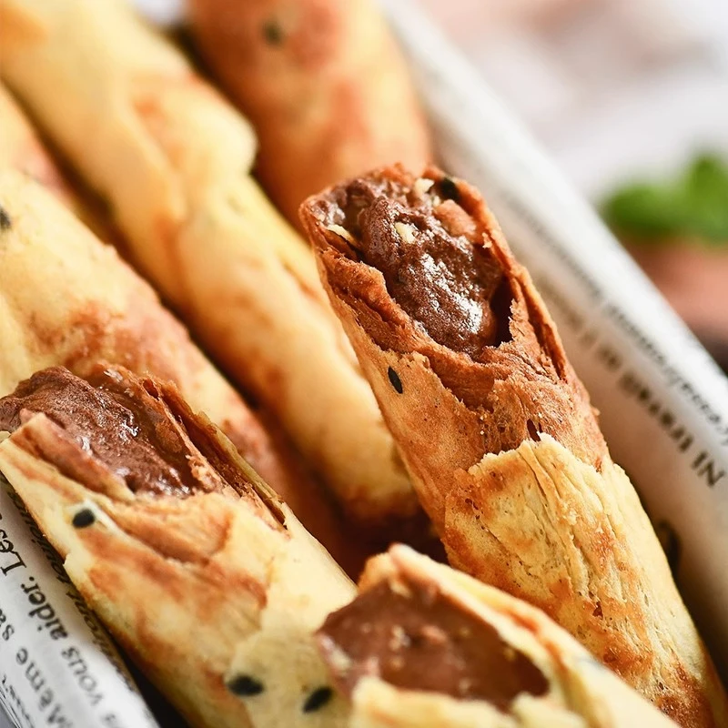 海盐花生夹心蛋卷 真鸡蛋卷网红零食早餐点心解馋小吃独立小包装