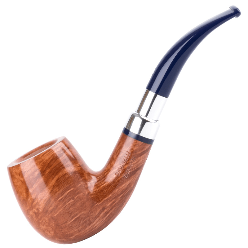 意大利沙芬优雅自然色光面龙头式斗石楠木烟斗P385LNA-606