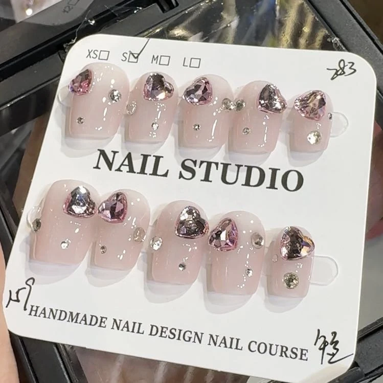 283纯手工美甲穿戴甲（送5件套工具包）（无收纳盒）