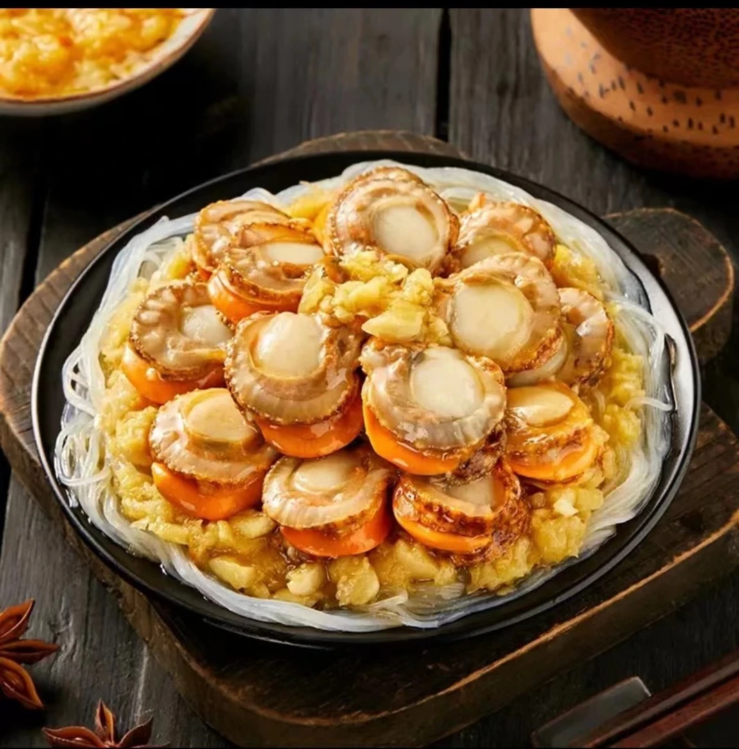 3包大号扇贝肉500g/包 新鲜带黄大号扇贝肉