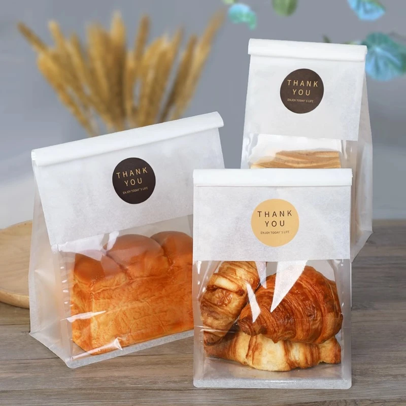 【空白吐司】450克开窗吐司面包切片麻薯牛角包食品包装袋