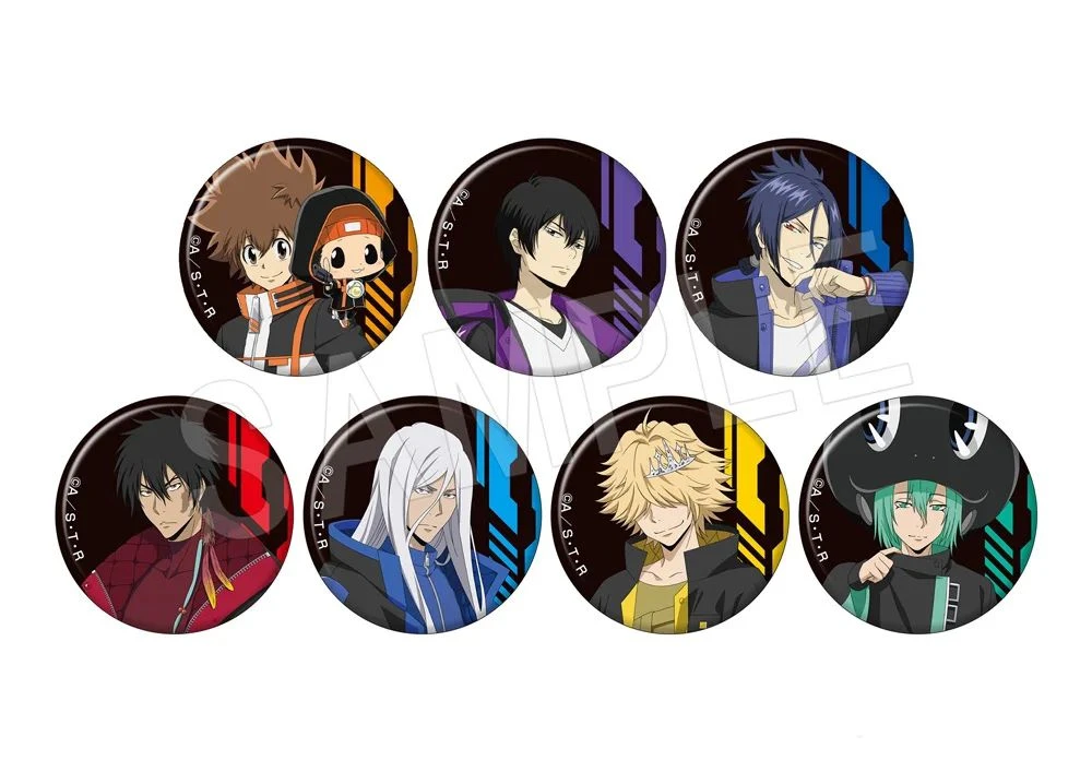 【家庭教师】AGF场贩 中外矿业赛博朋克 吧唧 徽章 拍立得