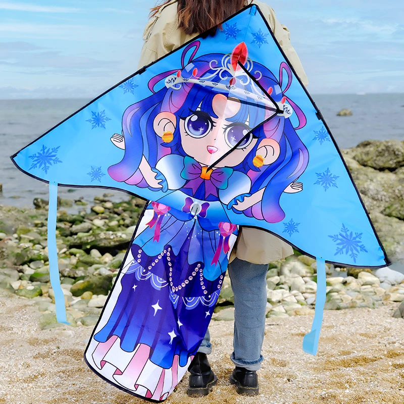 【宠粉福利】潍坊风筝雪花公主儿童成人新手易飞网红可爱风筝