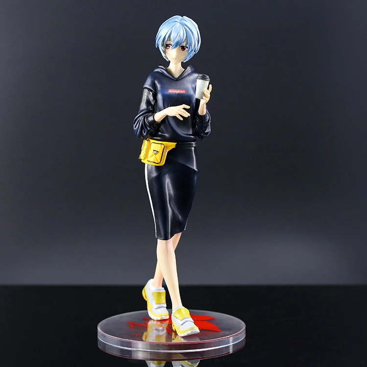 新世纪福音战士EVA 金乌潮牌绫波丽手办二次元动漫模型摆件男生