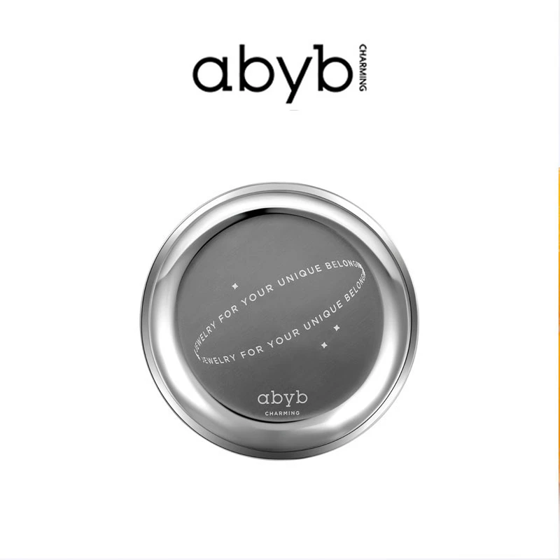 ABYBCHARMING 首饰展示架 星轨首饰盘轻奢便携式创意盒装收纳盘