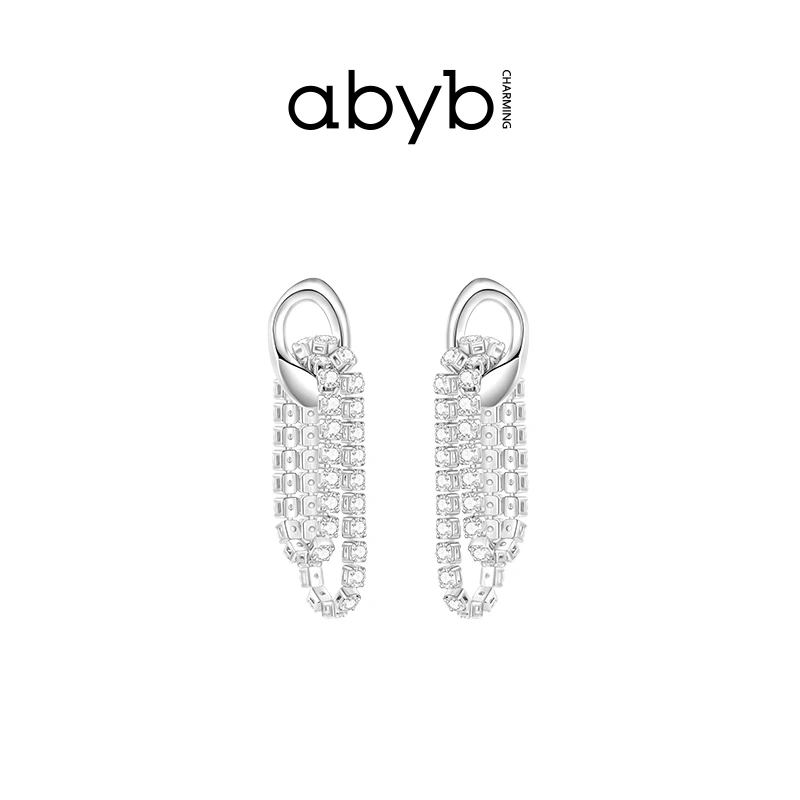 ABYBCHARMING缠绕耳环设计师小众轻奢设计感高级氛围感轻奢耳饰