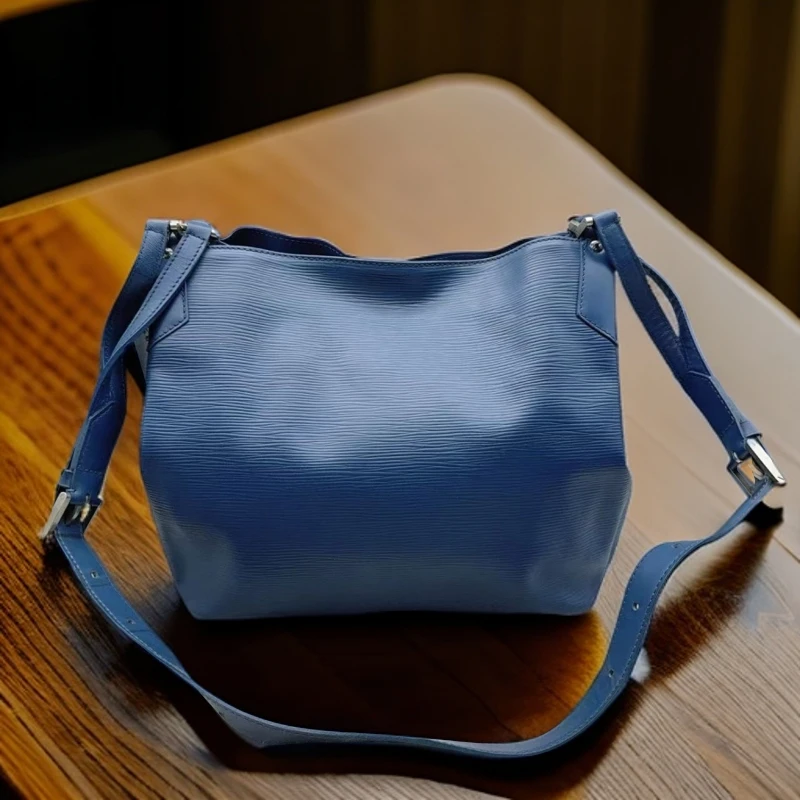95新 LouisVuitton/路易威登 蓝色水波纹包 1008 7588