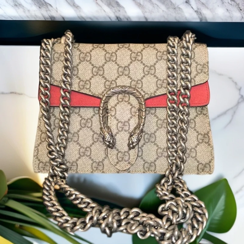 95新 GUCCI/古驰  老花小号酒神 1024 4366