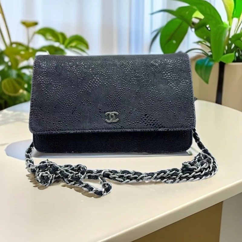 95新 Chanel/香奈儿  荔枝纹woc 917 7909