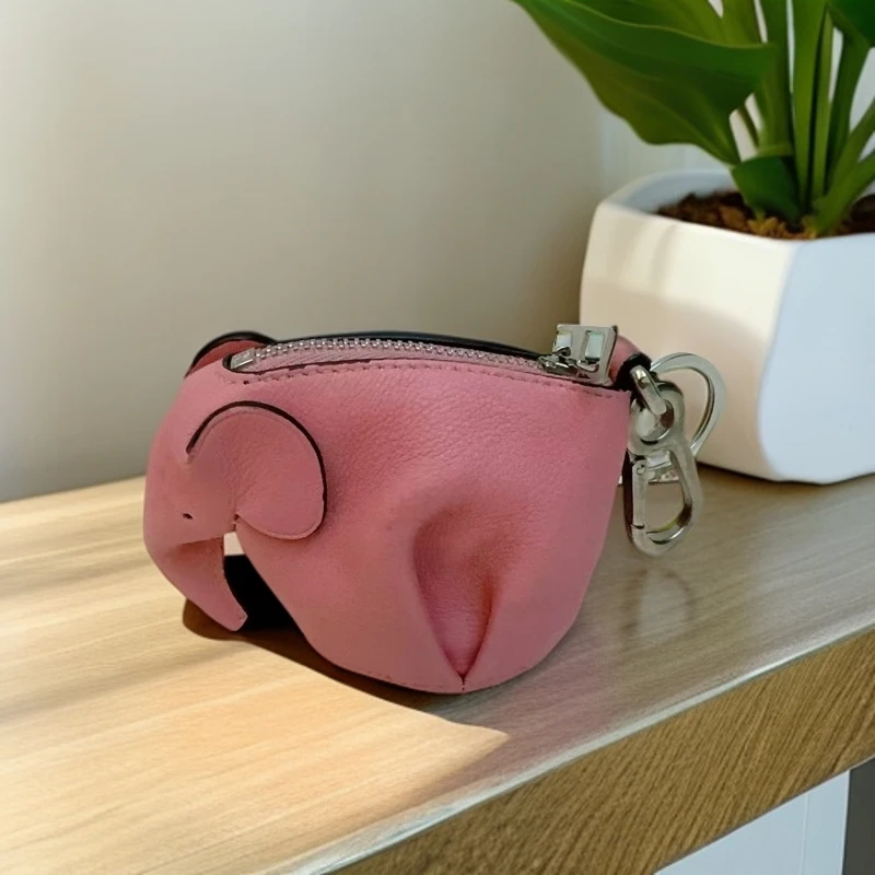 95新 LOEWE/罗意威  粉色小象 1051 4856