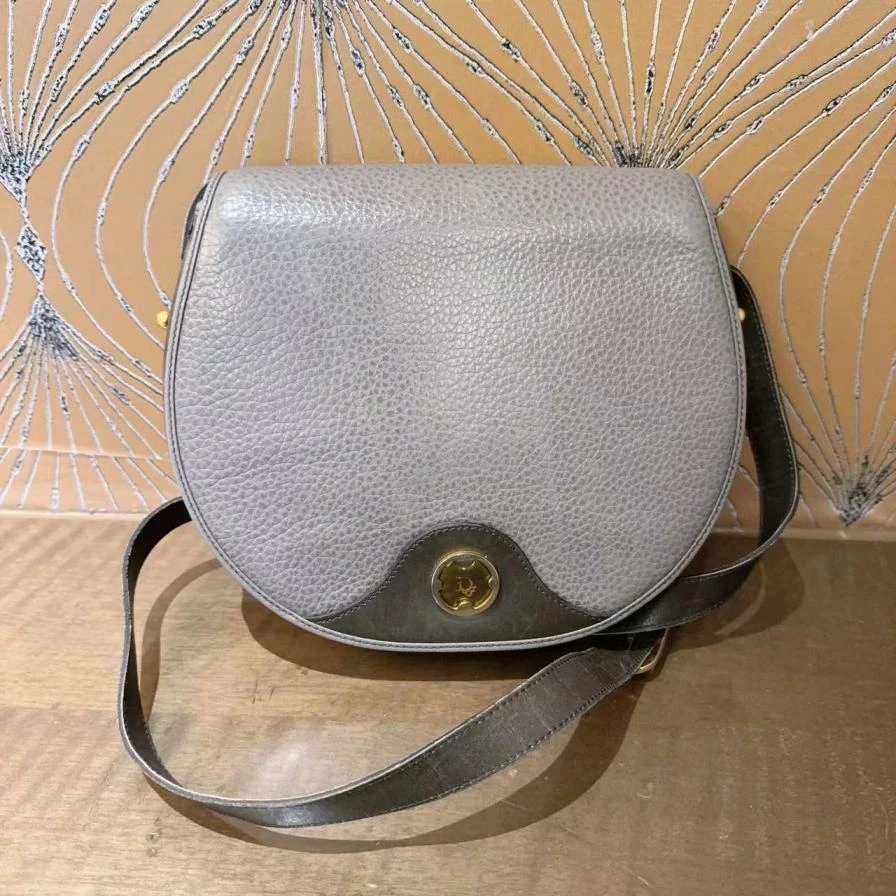 95新 DIOR/迪奥  灰色斜挎包 885 3413