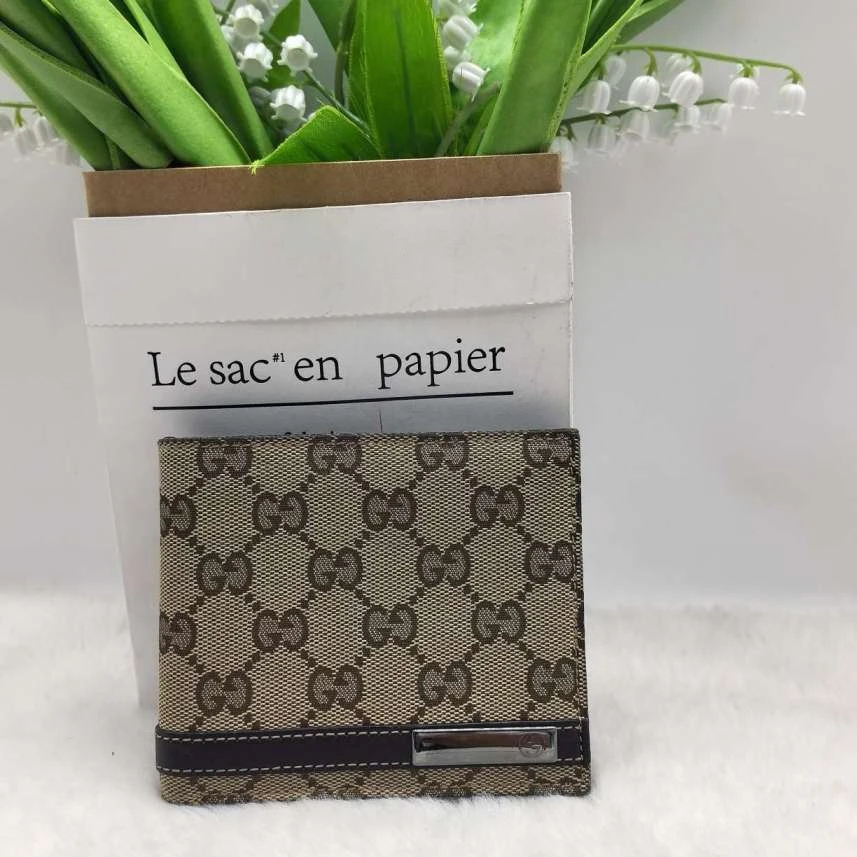 95新 GUCCI/古驰  老花钱包 907 0033