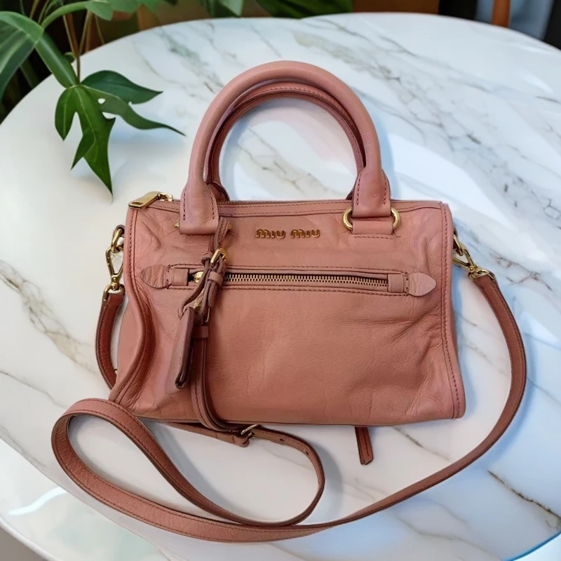 95新 MIU MIU/缪缪  粉色单肩包 926 5360