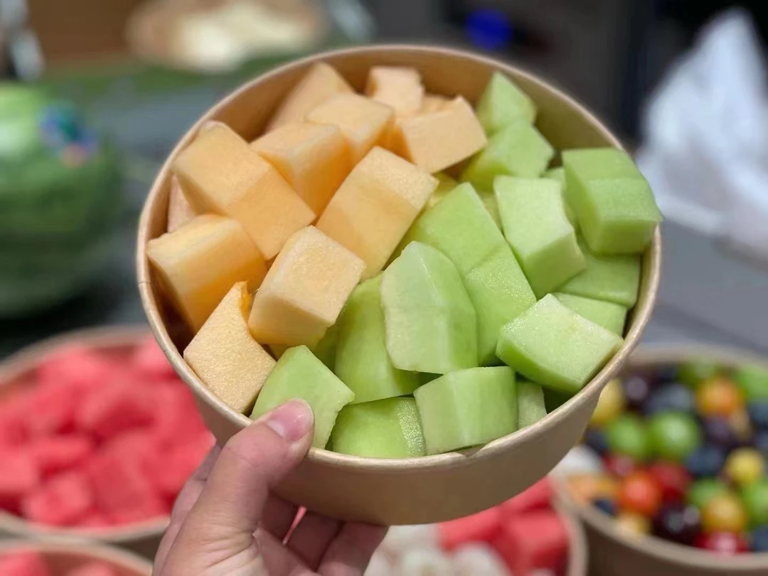 蜜瓜双拼 1100ml 一盒