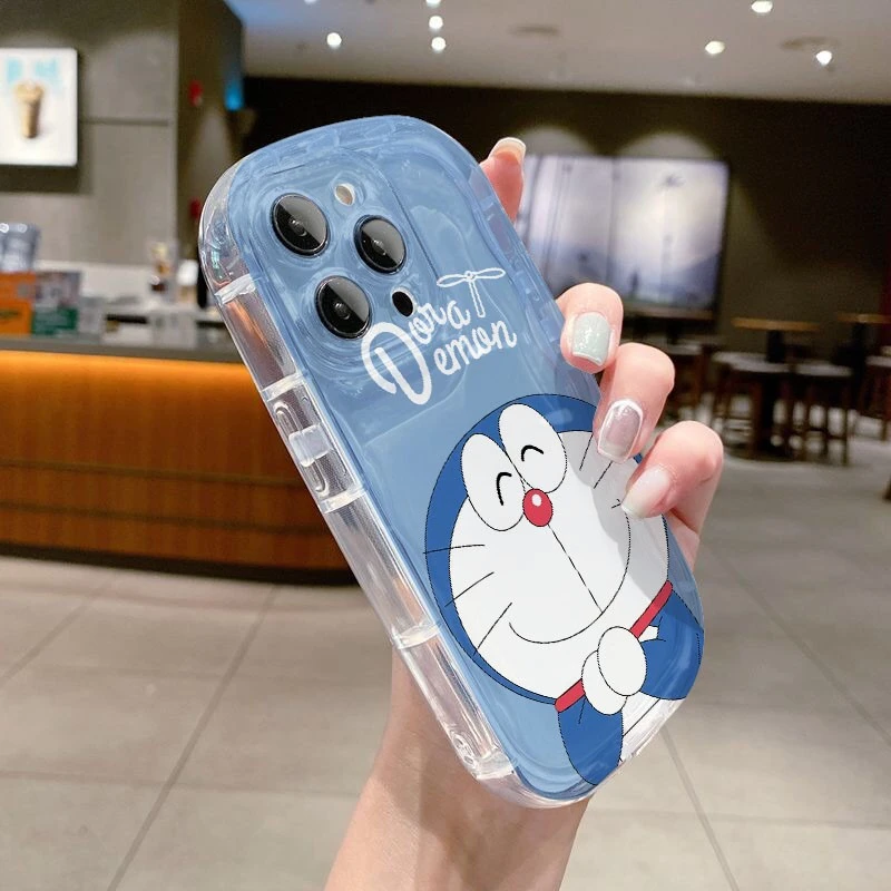 微笑叮当创意防摔新款软壳苹果/OPPO/VIVO/华为/荣耀/红米手机壳