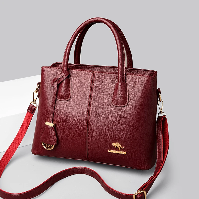 轻奢潮流中年女包妈妈包2023新款时尚女士手提包大容量单肩斜挎包