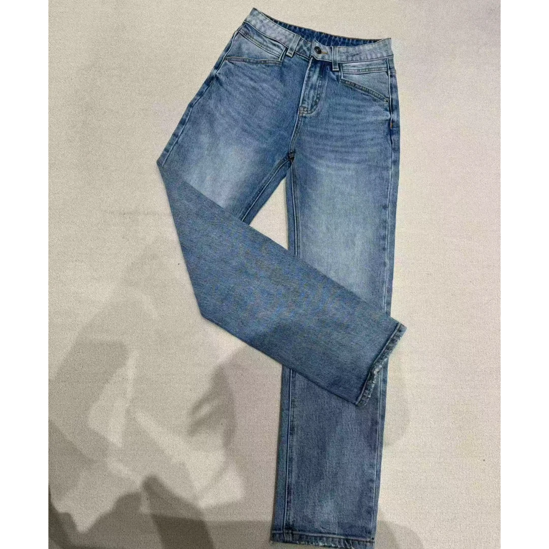 (李老板)2024 冬季秋林洗水显瘦牛仔裤