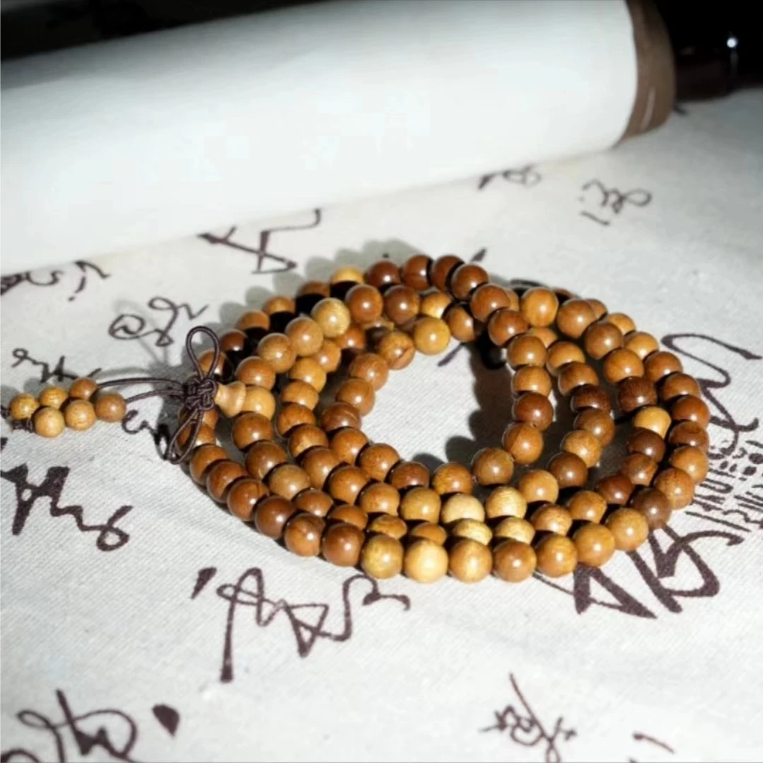 【李智专属】金丝楠0.6*108颗 木质文玩好物