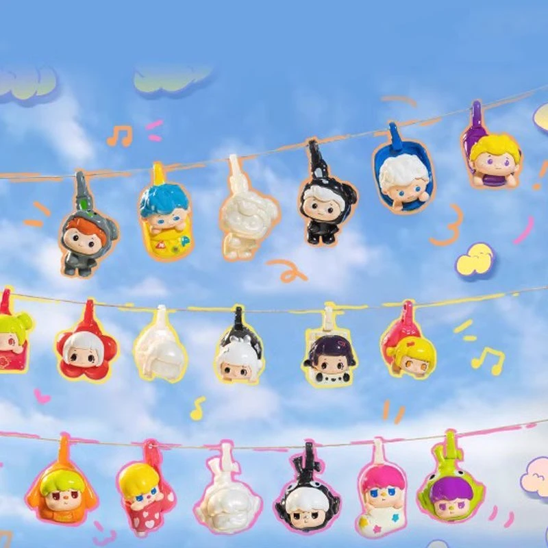 【拆盒】晾仔晾女全明星系列萌粒手办盲袋又梨迷你潮玩公仔摆件礼物