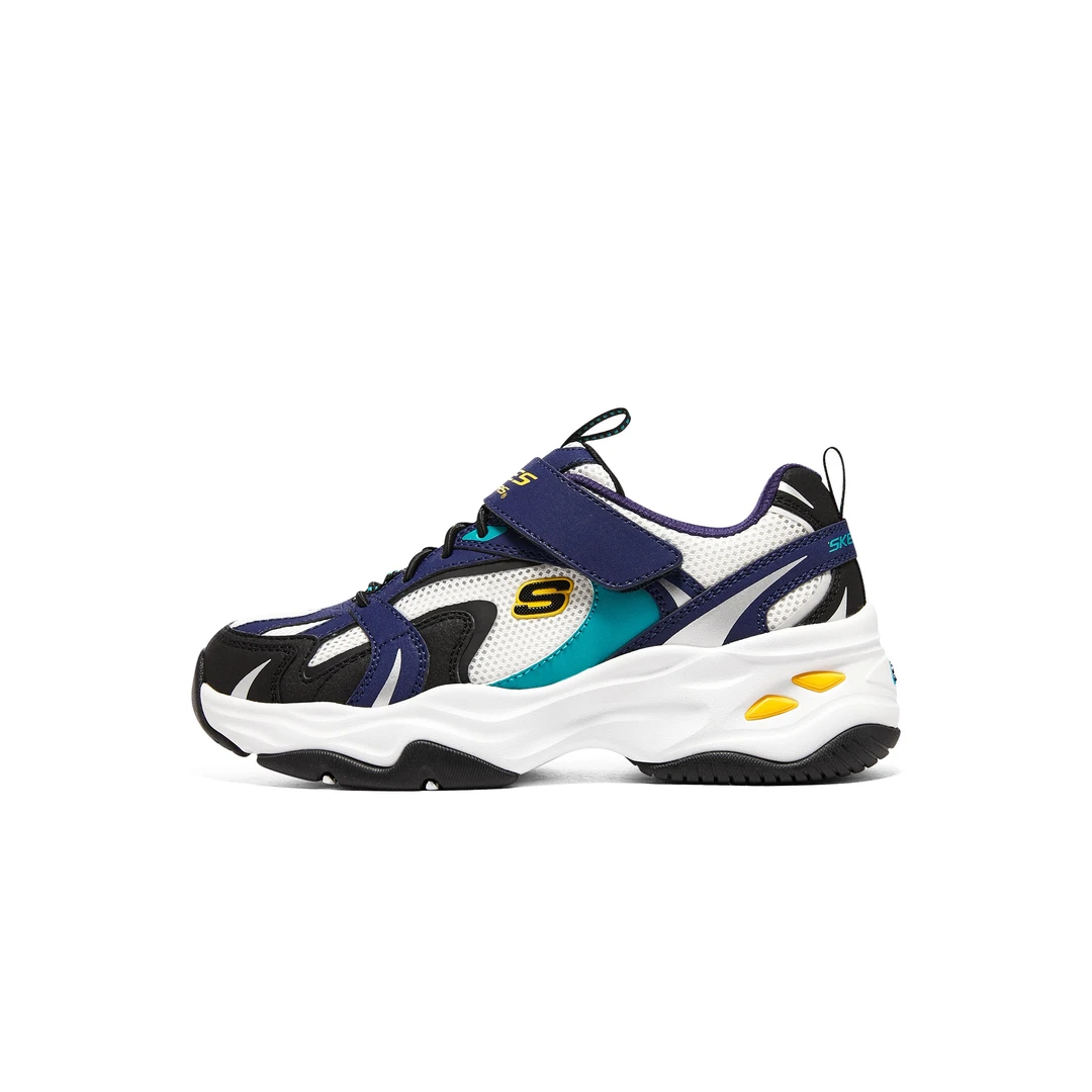 【老粉专属】斯凯奇官方童鞋魔术贴儿童运动鞋熊猫鞋405255L