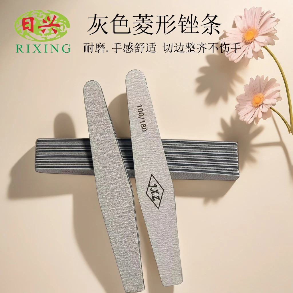 厂家直销美甲工具美甲搓条 菱形打磨修型条 指甲海绵抛水洗挫条