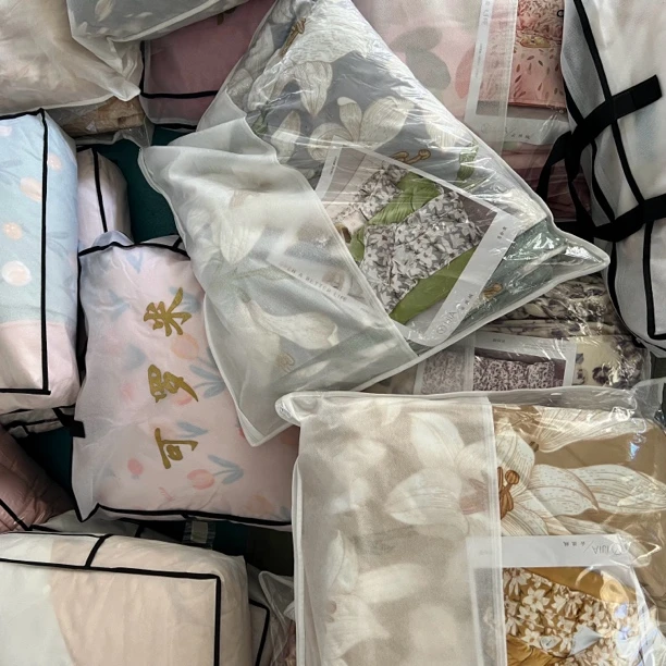 【秋冬绒类套件】高克重牛奶绒印花四件套