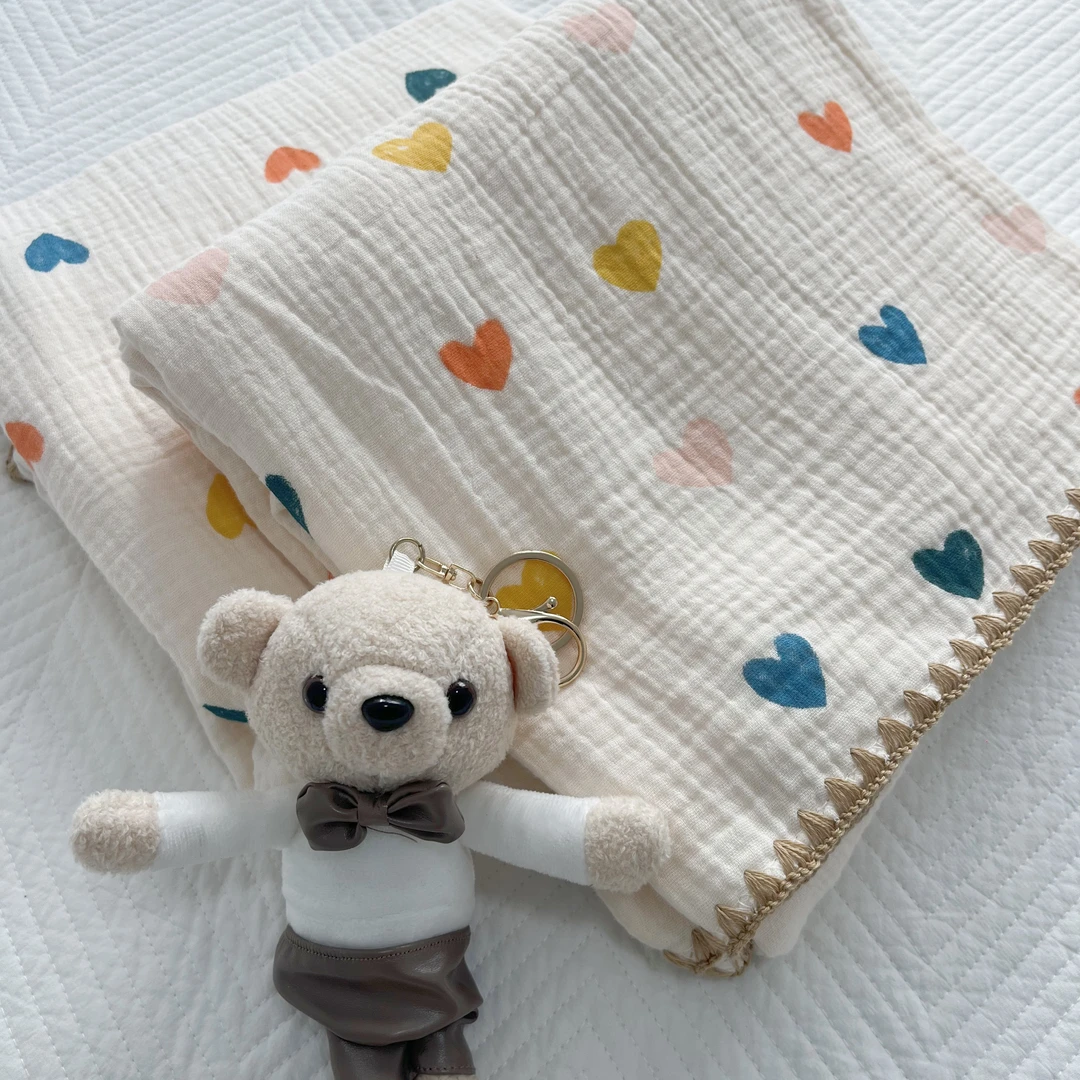 慧安妮塔110*130cm六层夹棉纱布薄被